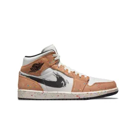 Air Jordan 1 Mid SE 'Brushstroke' DA8005-100