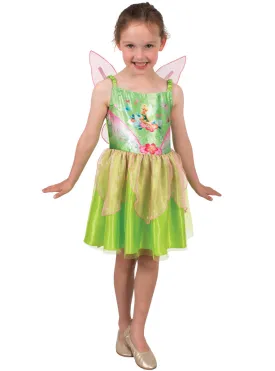 Ballerina Tinker Bell Licensed Girls Disney Fairy Costume