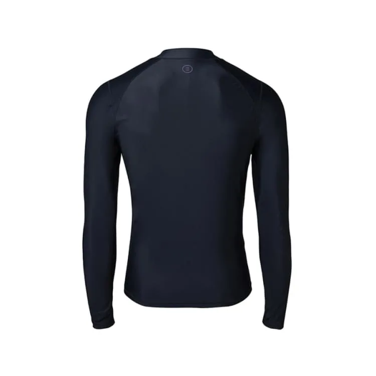 Barrel Mens Abyssal Half ZipUp Rashguard-BLACK