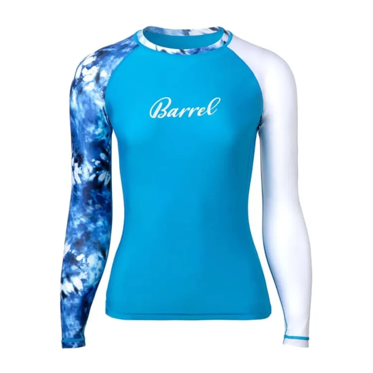 Barrel Womens Ocean Rashguard-LEAF