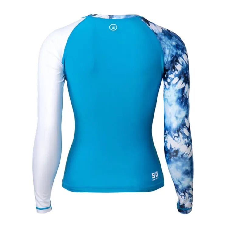 Barrel Womens Ocean Rashguard-LEAF