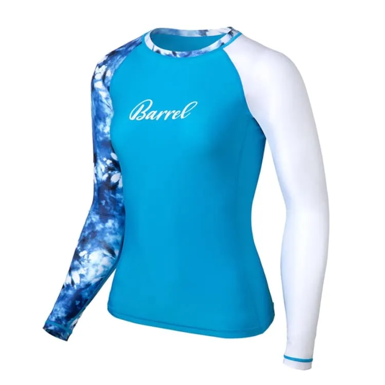 Barrel Womens Ocean Rashguard-LEAF