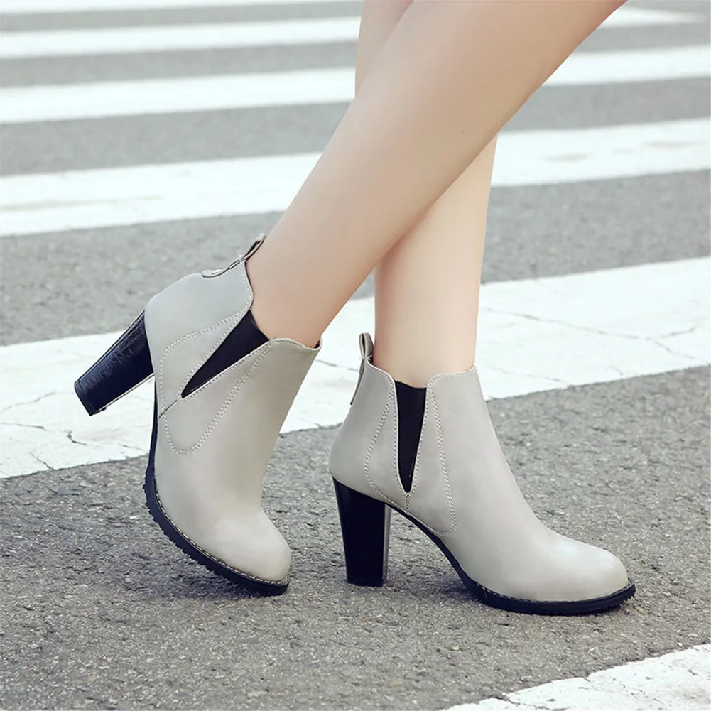 Boots Woman Shoes High Heels Western