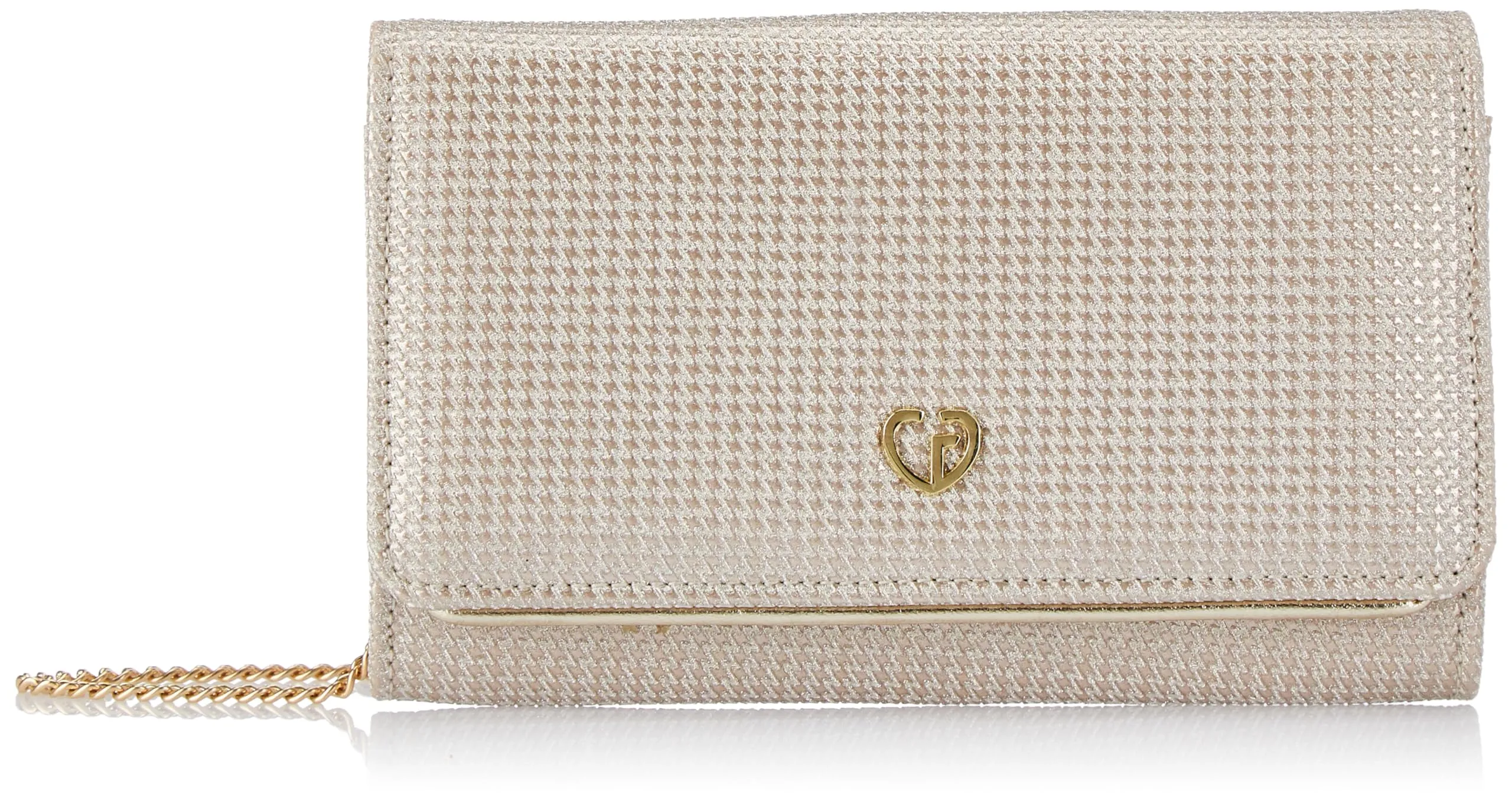 Caprese womens DELMI C Medium GOLD Clutch