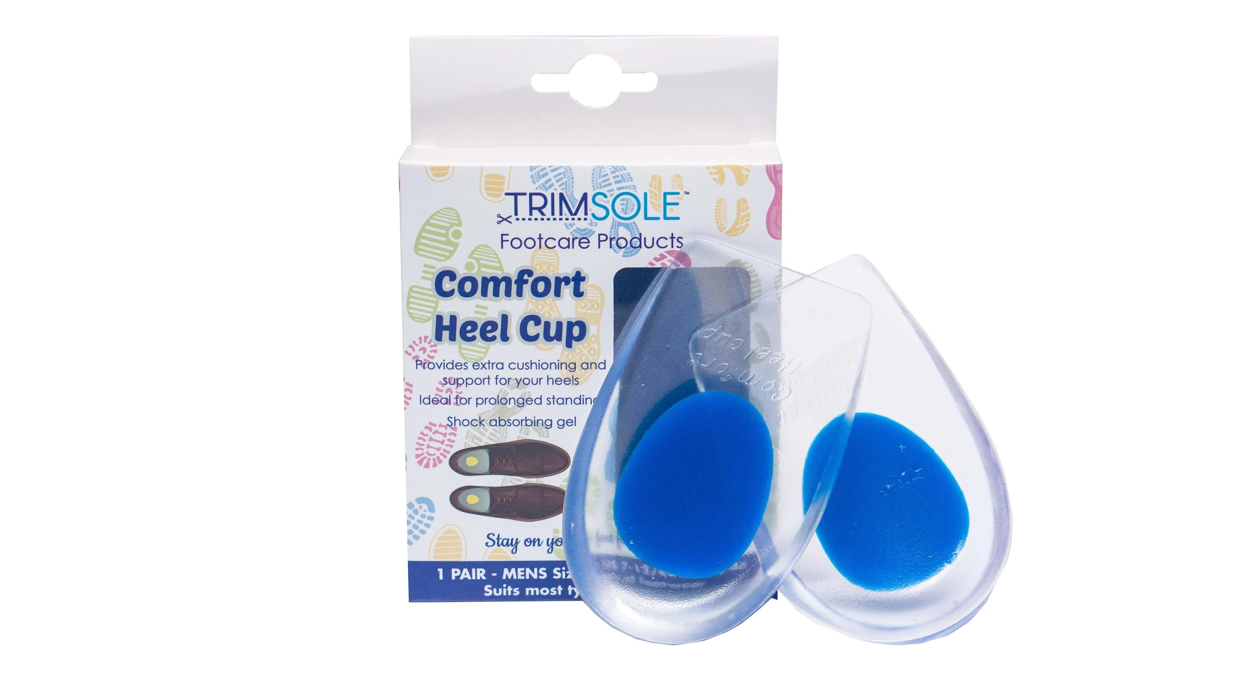 Comfort Heel Cups - Mens