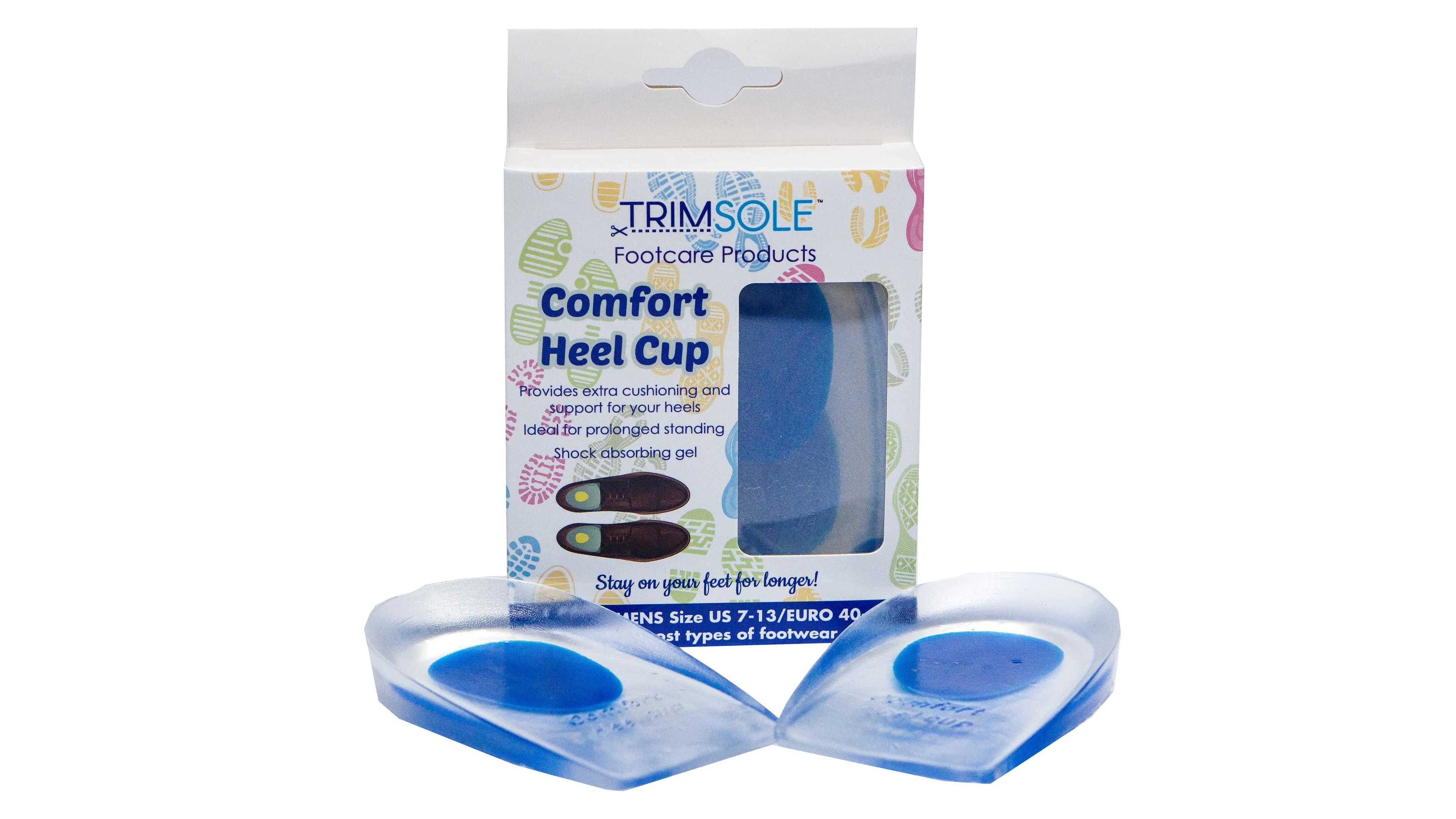 Comfort Heel Cups - Mens