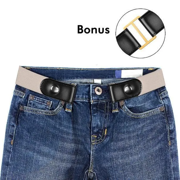 ComfyFirst™ - Comfy Buckle Free Elastic Metal Belt for Men & Women