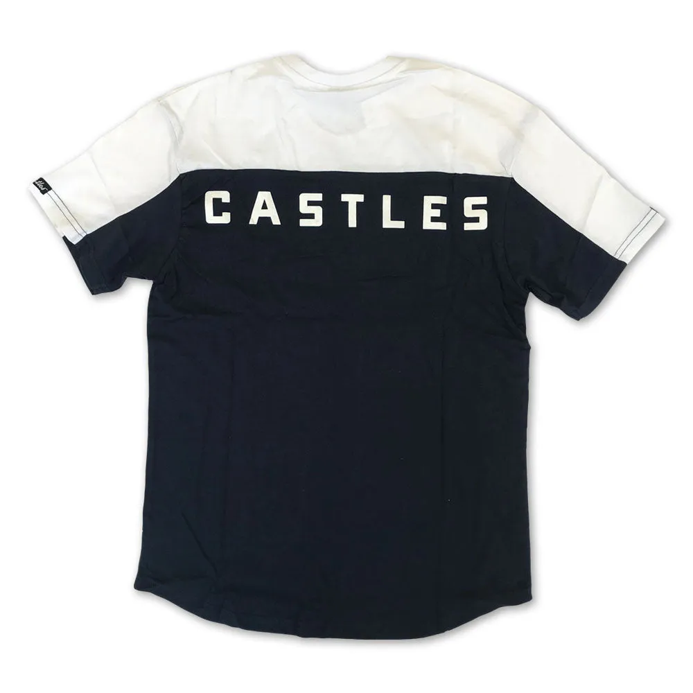 Crooks & Castles Medusa Tribal Jersey T-shirt Blue