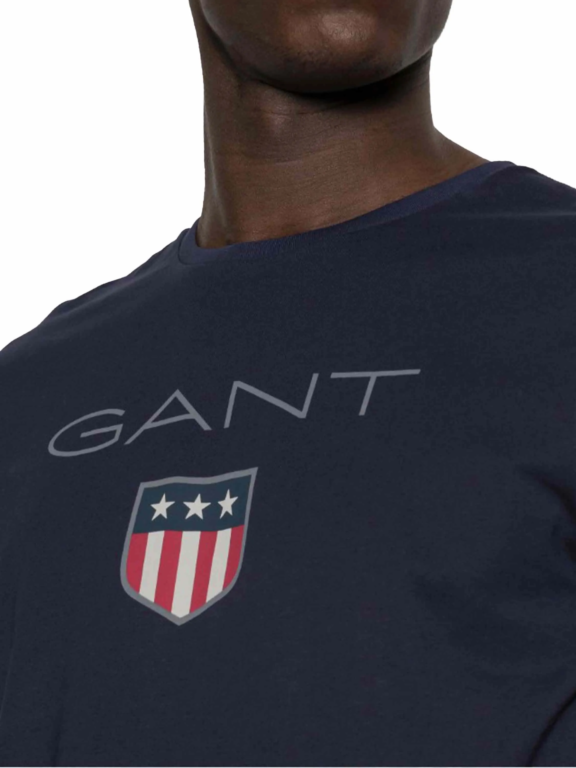 Gant Big Shield | Mens Crew Neck T-Shirts