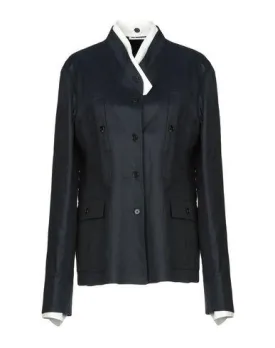 Jil Sander Women Blazer Dark blue 8 UK