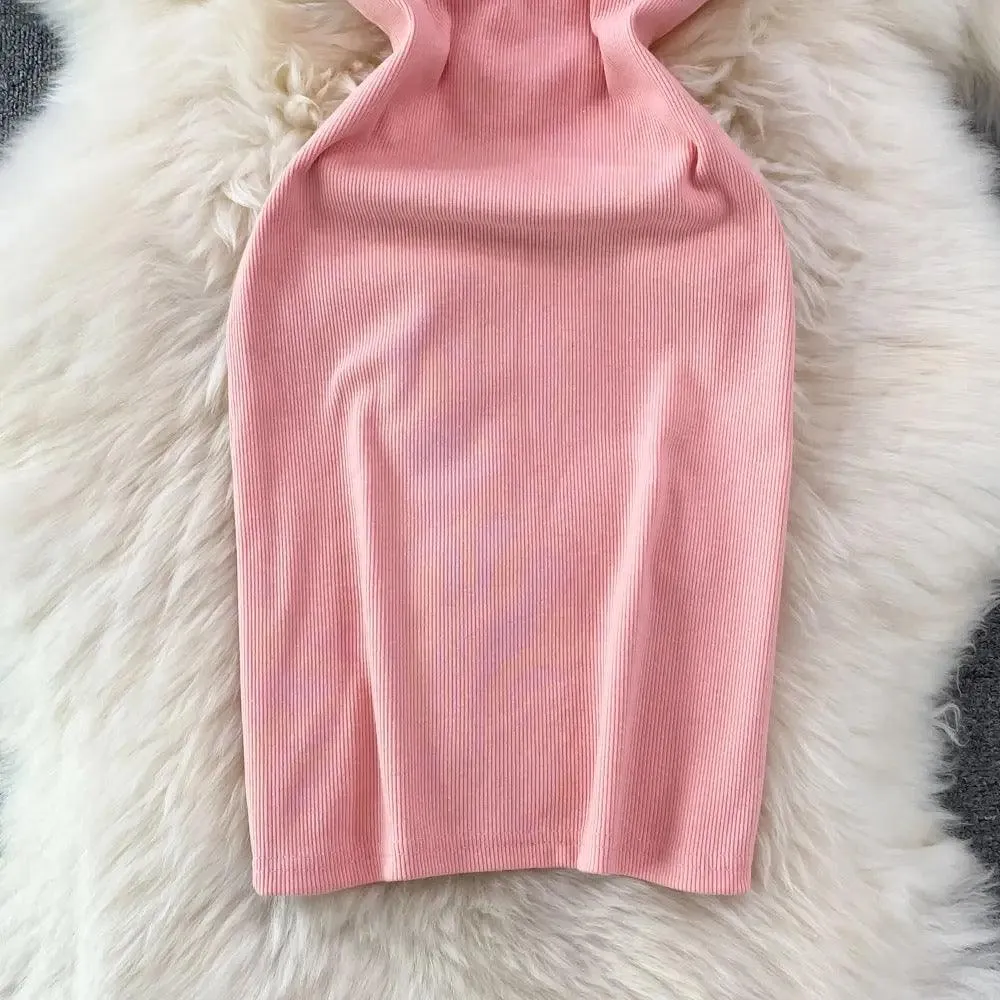 Keto Bodycon Dress In Blush