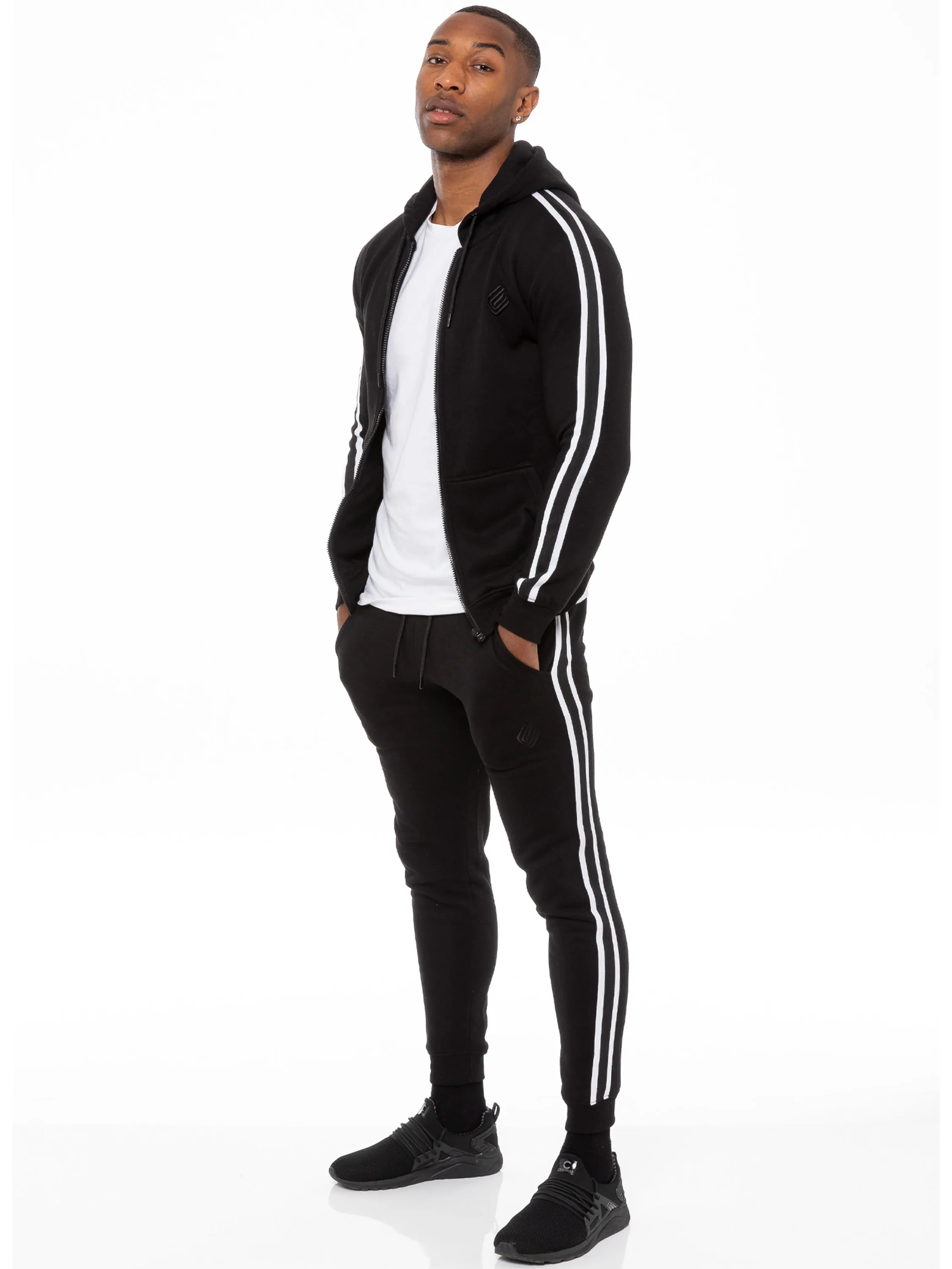 Mens Casual Zip Up Tracksuit Jacket | Enzo Designer Menswear