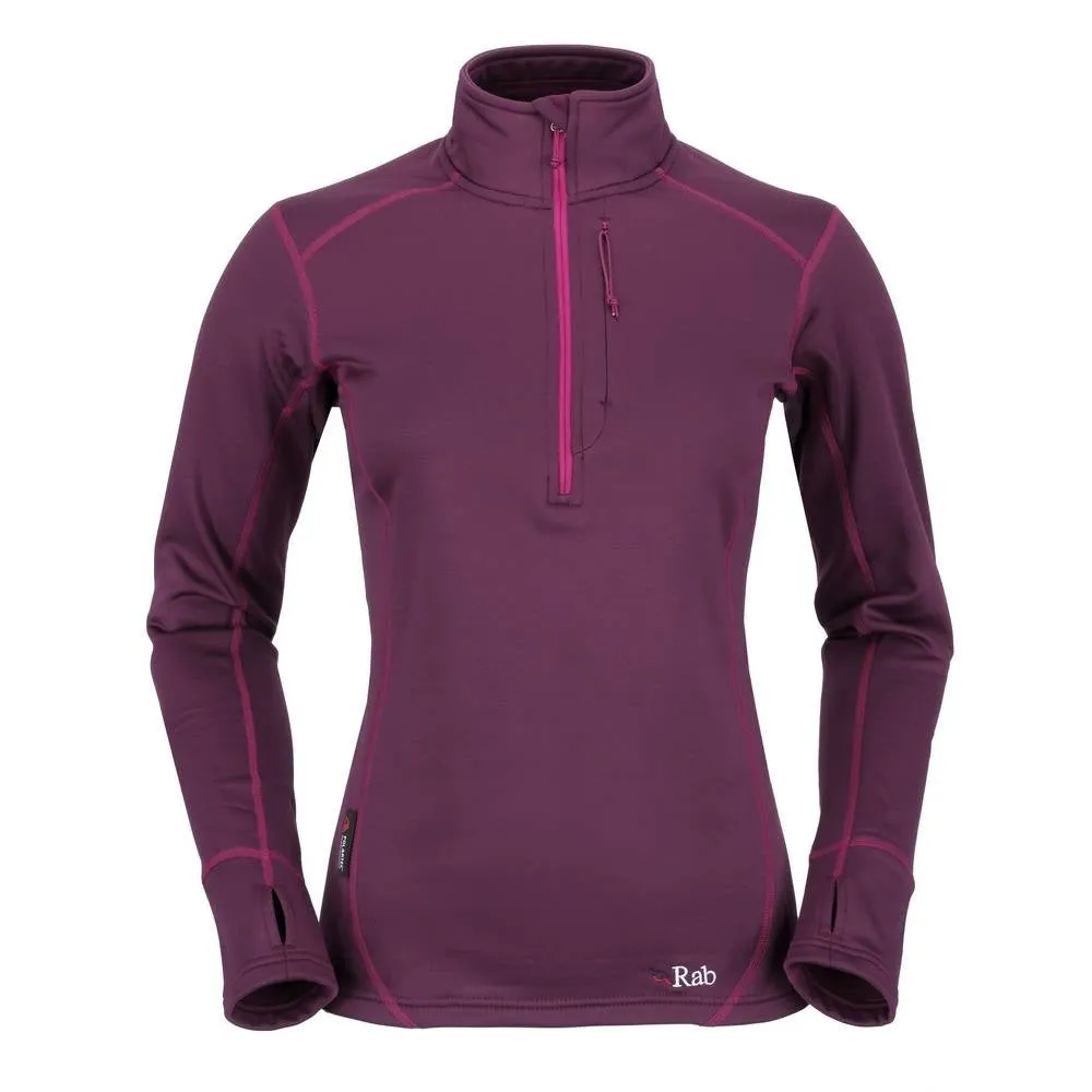 Rab Powerstretch Zip Top Womens