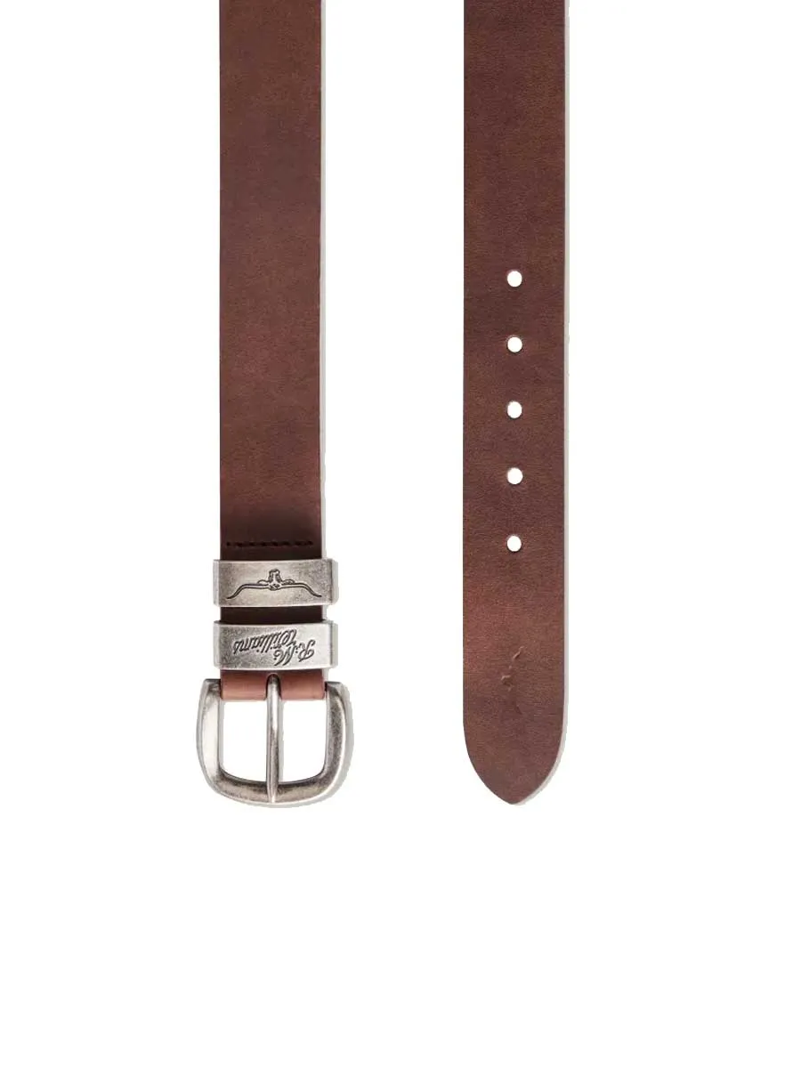 RM WILLIAMS Drover 1.5" Belt - Mens - Bark