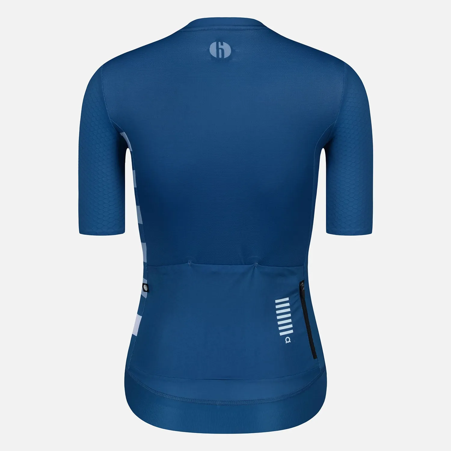 Skull Monton Cycling Jersey Womens Friday II Blue