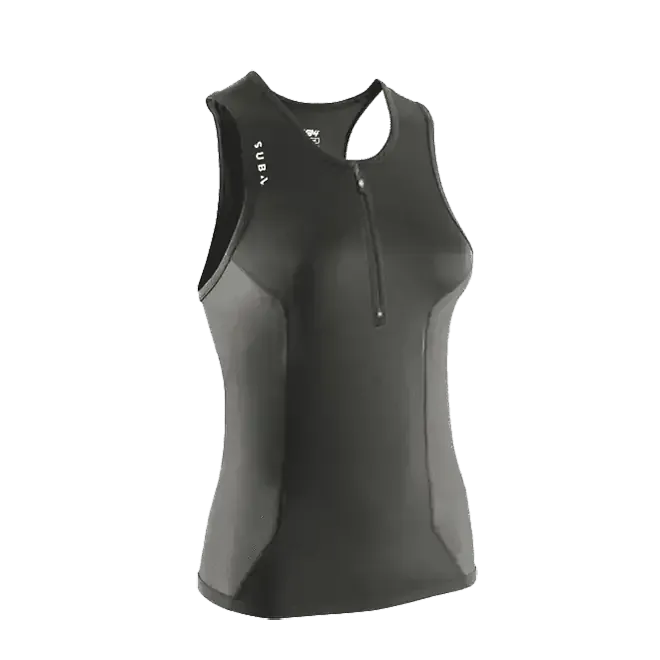 Sub4 Women's Endurance Tri Singlet- Action Black