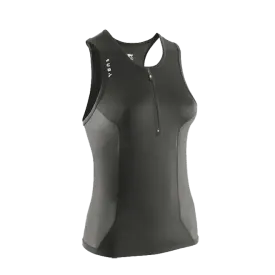 Sub4 Women's Endurance Tri Singlet- Action Black