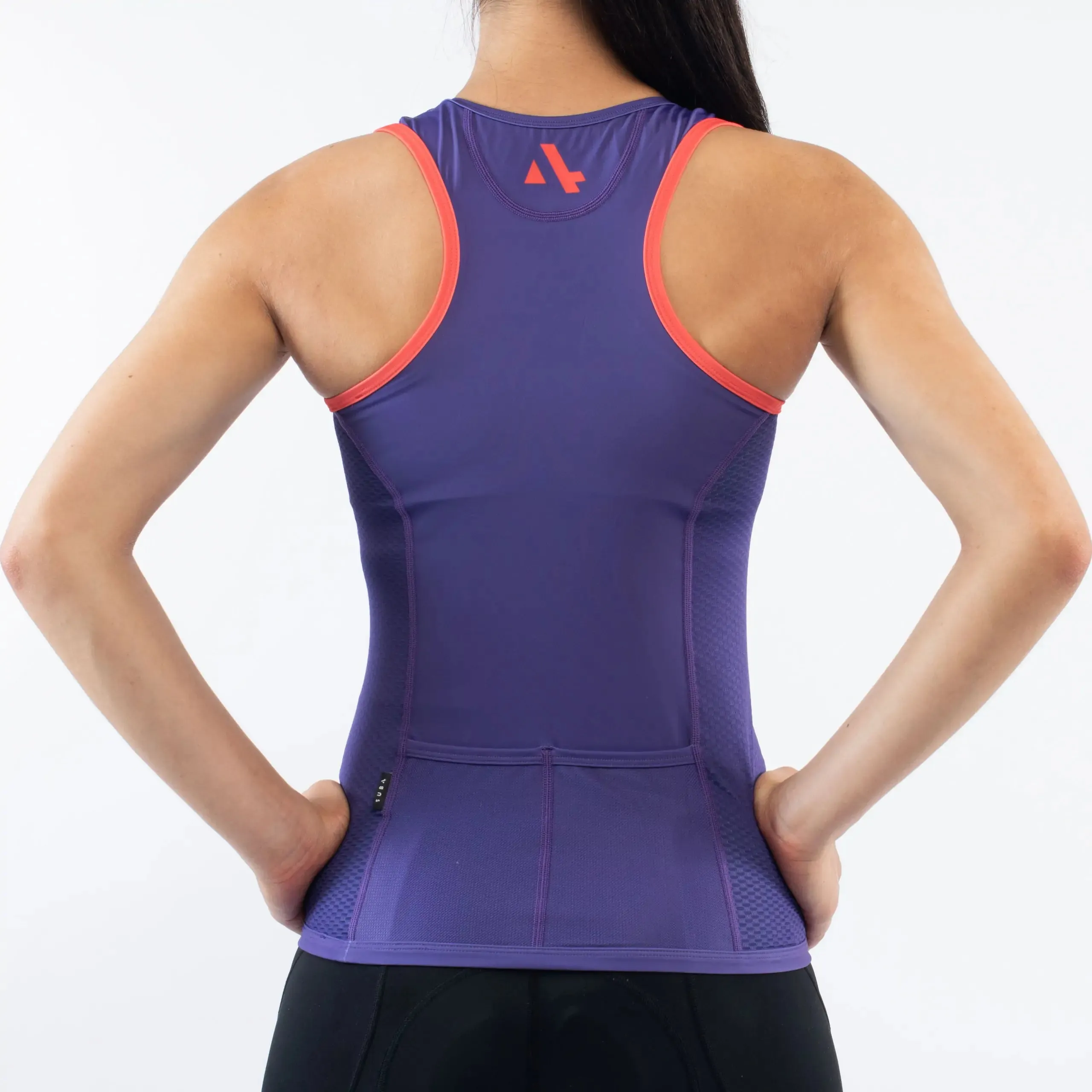 Sub4 Women's Endurance Tri Singlet- Purple Sub