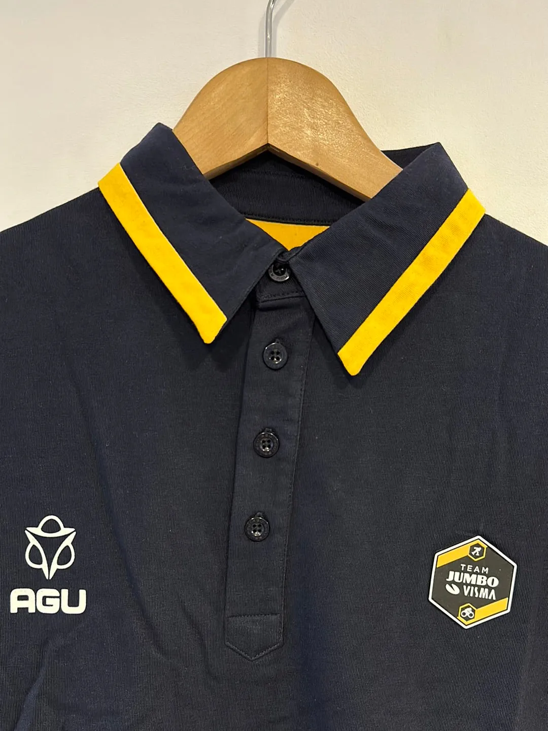 Team Jumbo Visma AGU Polo Corporate Dark Blue Men