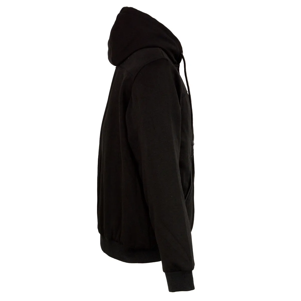 The Bikers Zone BZ2813 Men's Black Ultimate Heated Hoodie with 12V