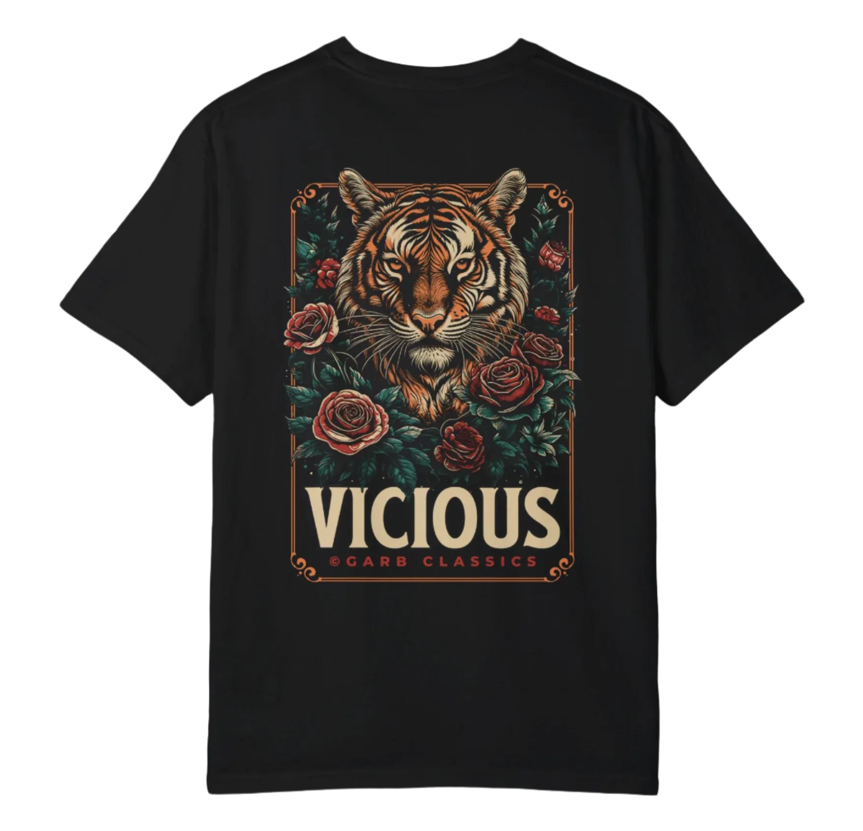 Vicious Tiger Graphic Tee